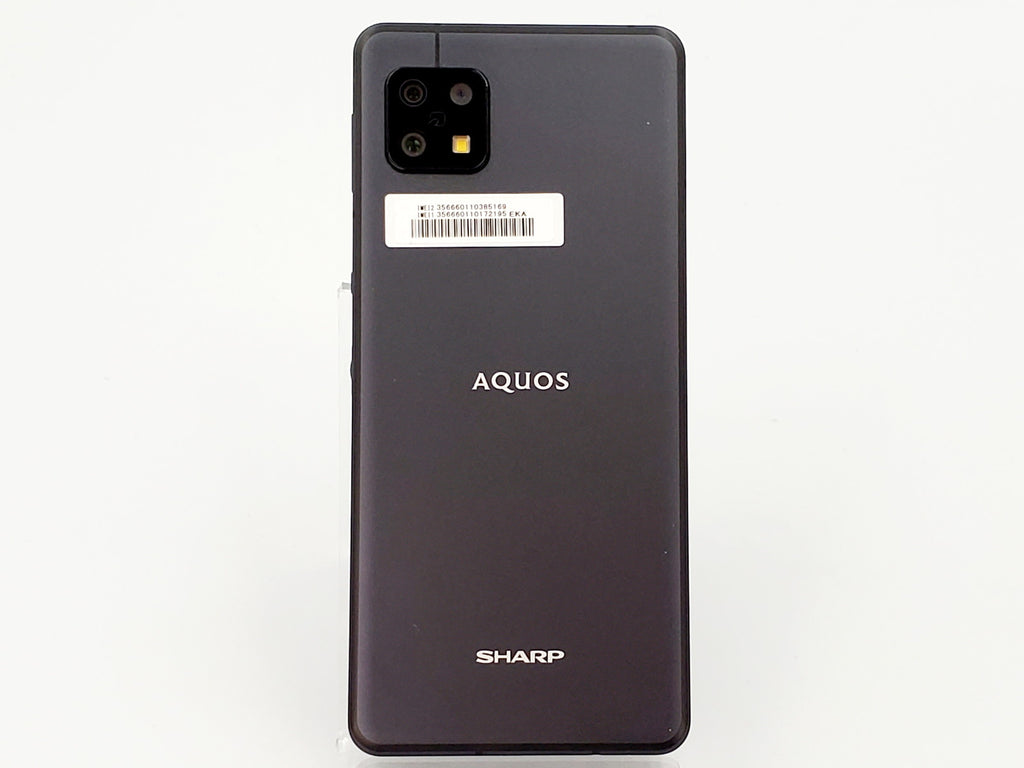 SHARP AQUOS Sense6 スマートフォン 64GB ブラック SH-シャープ