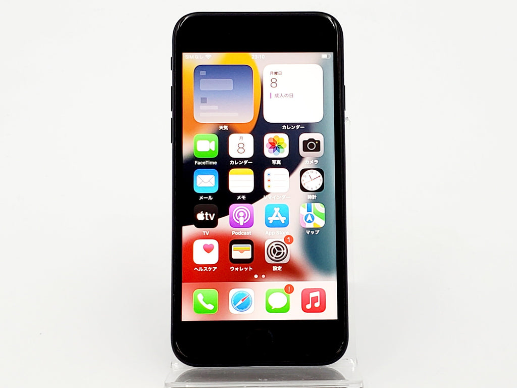 【Cランク】SIMフリー iPhoneSE (第3世代) 64GB ミッドナイト MMYC3J/A SE3 Apple A2782 #6837