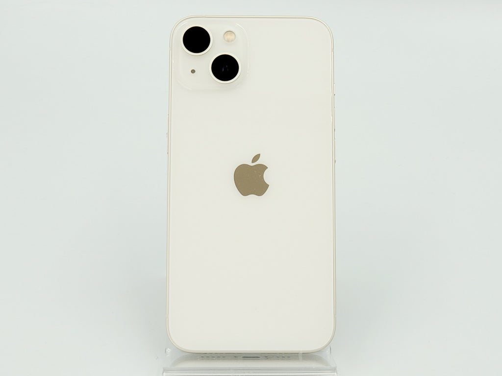 【Bランク】SIMフリー iPhone13 128GB スターライト MLND3J/A Apple A2631 #7188