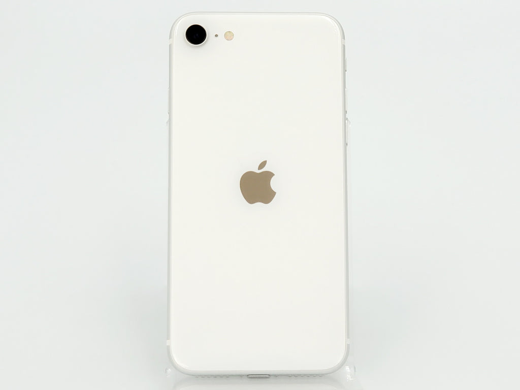 9425古物営業許可iPhoneSE 第2世代 128GB ホワイト SIMフリー  Bランク 本体【ReYuuストア（リユーストア）】