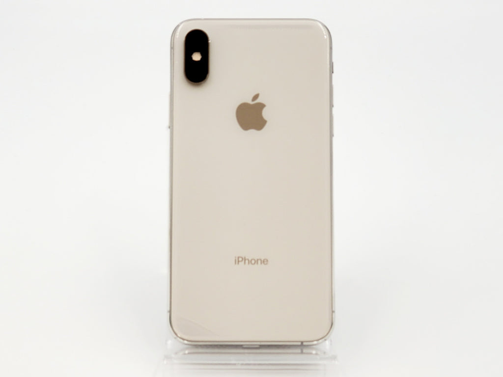 【Bランク】SIMフリー iPhoneXs 512GB シルバー MTE42J/A Apple A2098 #5081