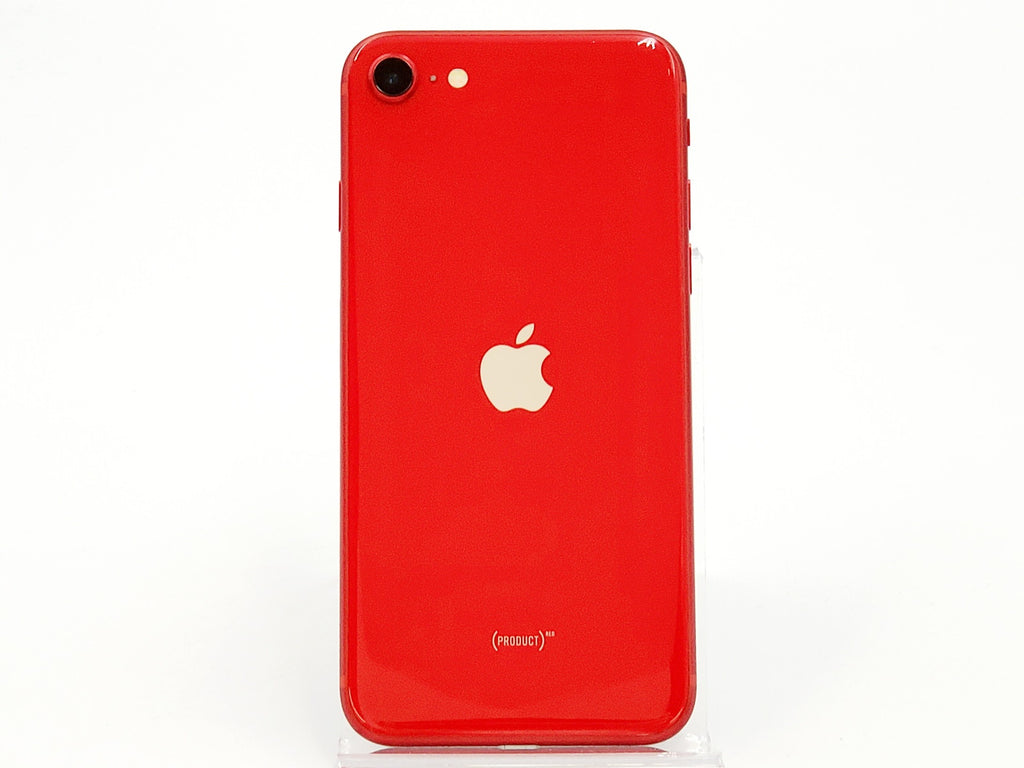 iPhoneSE 第2世代 64GB SIMフリー RED イヤホン未使用 本体スマホ/家電 ...