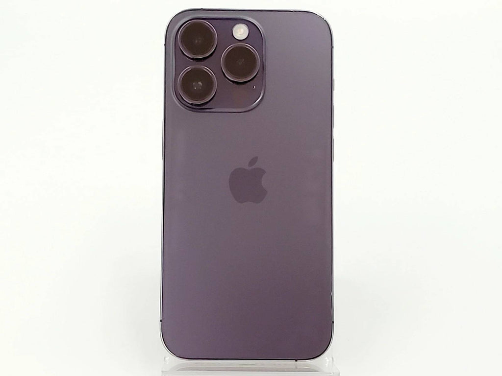 Bランク】SIMフリー iPhone14 Pro 256GB ディープパープル NQ1E3J/A 