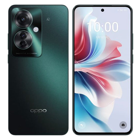 【Sランク】Y!mobile版SIMフリー OPPO Reno11 A ダークグリーン A401OP 4549046144928