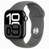 訳あり【Nランク】Apple Watch Series 10 GPSモデル 42mm MWWX3J/A+MYL03FE/A ジェットブラックアルミニウムケース/ストーングレイスポーツバンド M/L A2997 4549995501209 ※外箱痛み品
