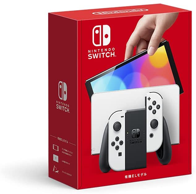 ゲームソフト/ゲーム機本体新品未使用 Nintendo Switch 有機ELモデル ホワイト 在庫品