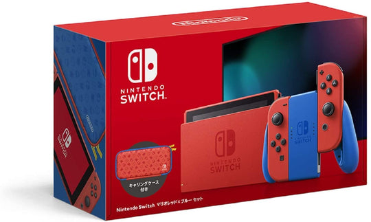 【Sランク】Nintendo Switch マリオレッド×ブルー セット 本体 HAD-S-RAAAF ニンテンドースイッチ 任天堂 4902370546064 箱傷み品 新宿店在庫