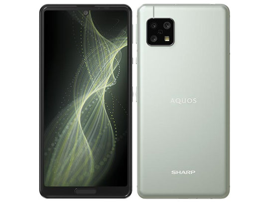 【Sランク】SIMフリー シャープ AQUOS sense5G SH-M17 オリーブシルバー 本体 4974019191010 新宿店在庫