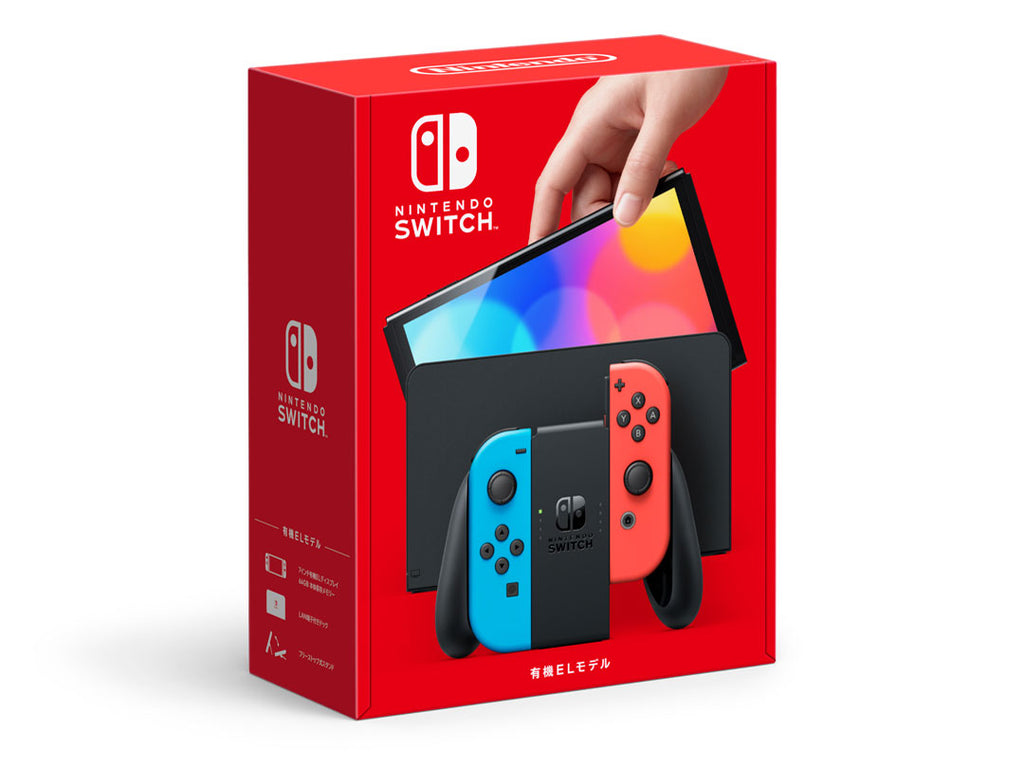 新品 任天堂 Nintendo Switch 本体 ネオンレッド ネオンブルー