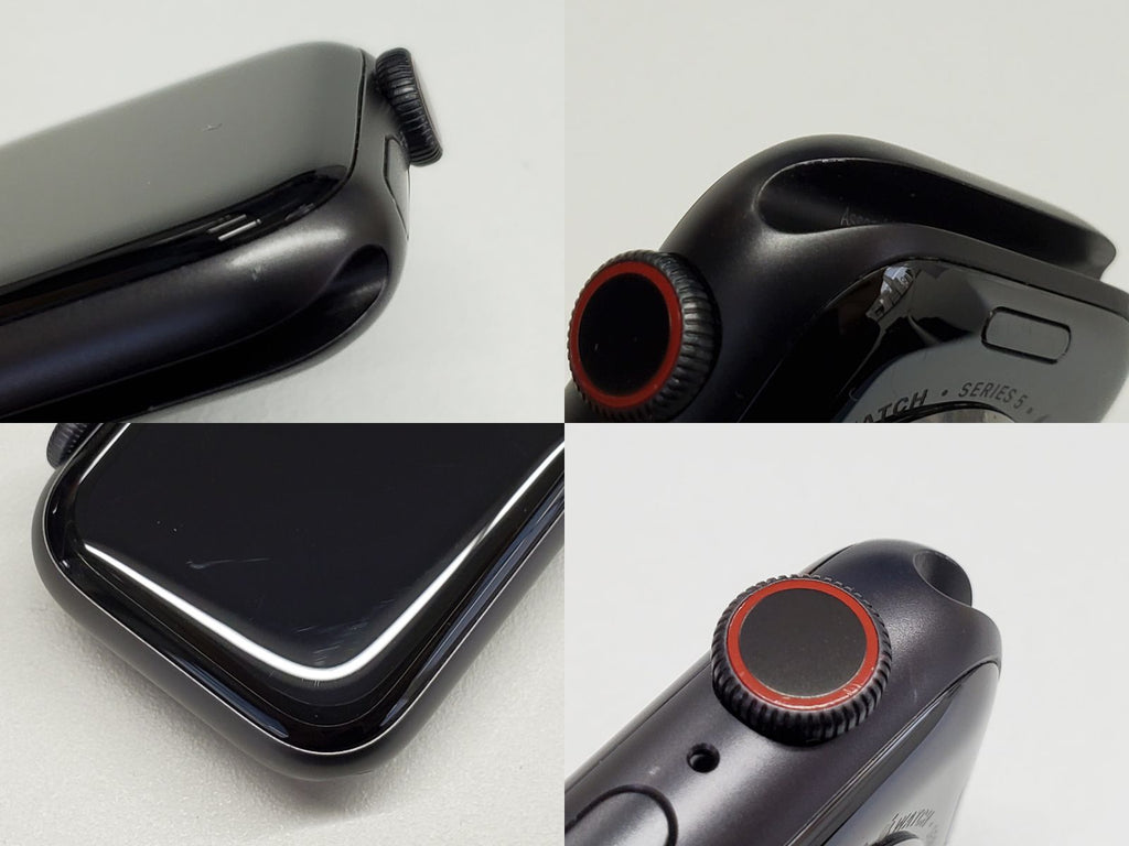 【Cランク】Apple Watch Nike Series 5 GPS+Cellularモデル 40mm MX3D2J/A スペースグレイアルミニウムケース・アンスラサイト/ブラックNikeスポーツバンド #2076