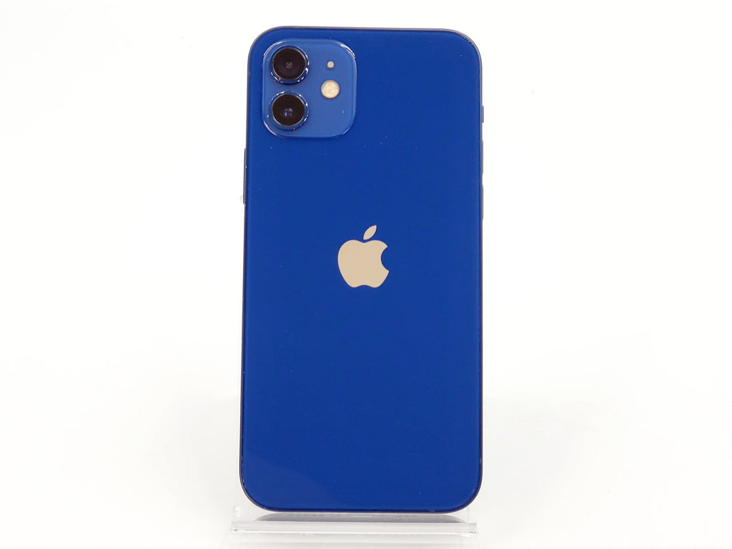 【Cランク】SIMフリー iPhone12 128GB ブルー MGHX3J/A #5850