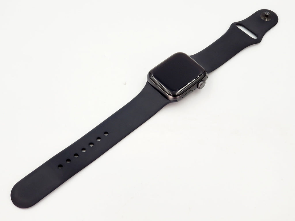 【Dランク】Apple Watch Series 6 GPSモデル 40mm MG133J/A スペースグレイアルミニウムケース/ブラックスポーツバンド #RJQ1RQ
