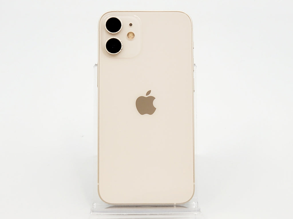 Cランク】SIMフリー iPhone12 mini 64GB ホワイト MGA63J/A #0170